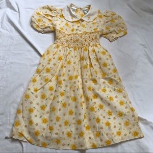 Sarah Louise Girls Dress w/ Collar